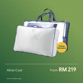 Alivio Cool Premium Microfibre Cooling Pillow 